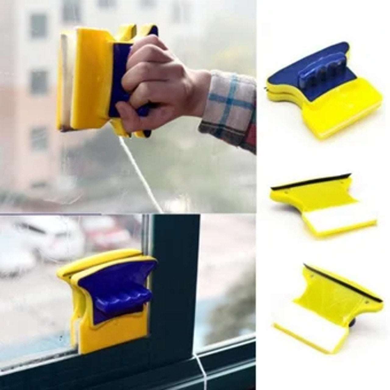 Limpia vidrios magnetico MercadoWeb