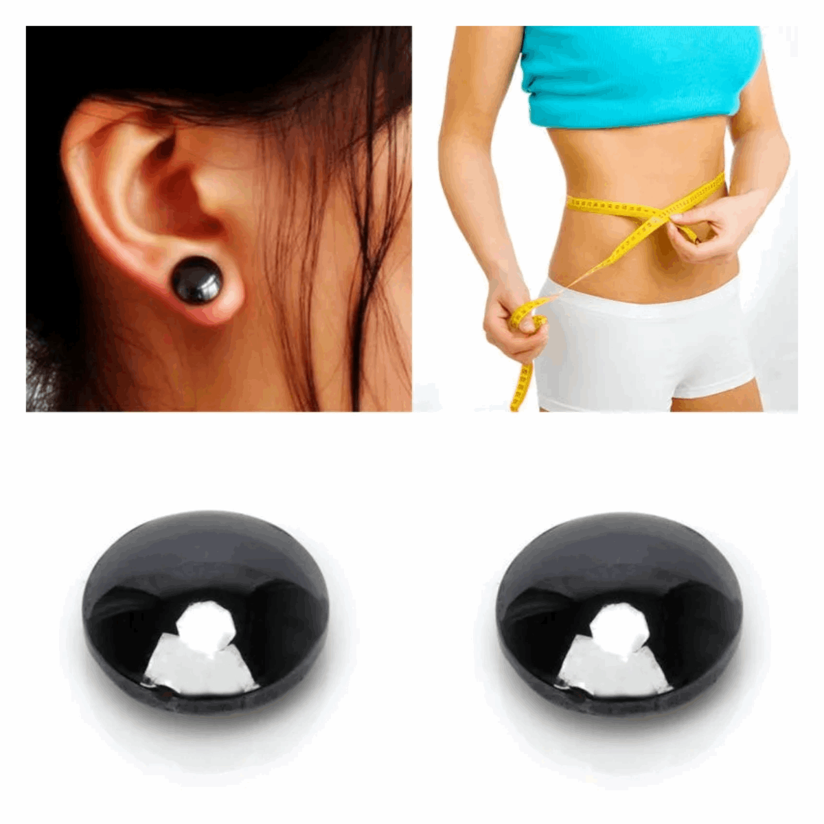 Aretes magnéticos reduce peso pd-66 MercadoWeb
