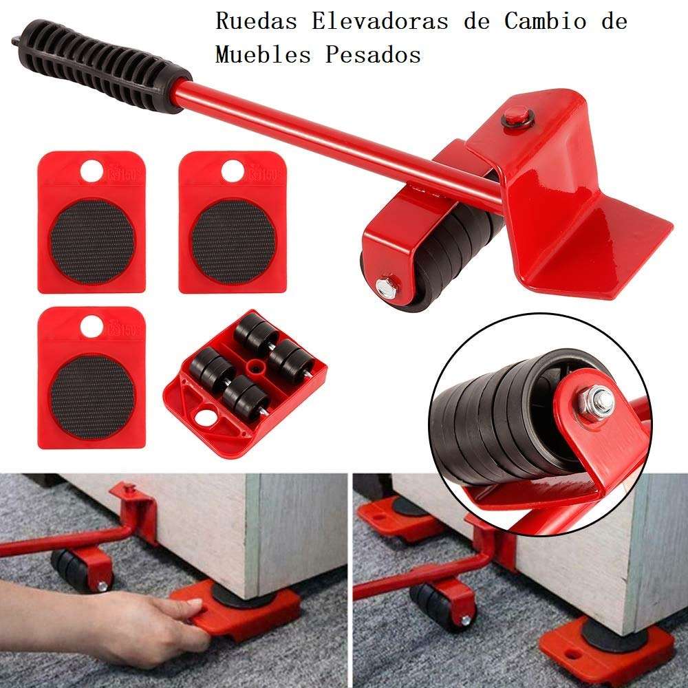 ⚡70%OFF⚡BASE ELEVADOR DE MUEBLES Y CARGAS PESADAS⬆️🛏️💪 MercadoWeb