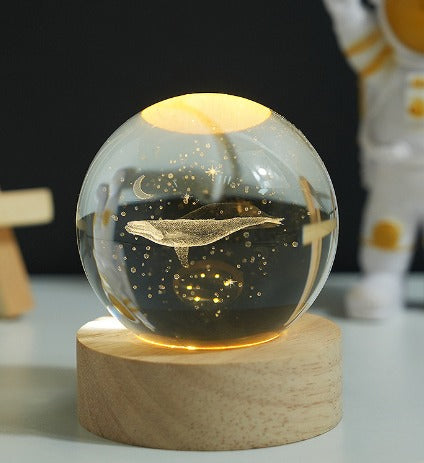 😱62% OFF Lámpara Cristal Con Motivos MercadoWeb