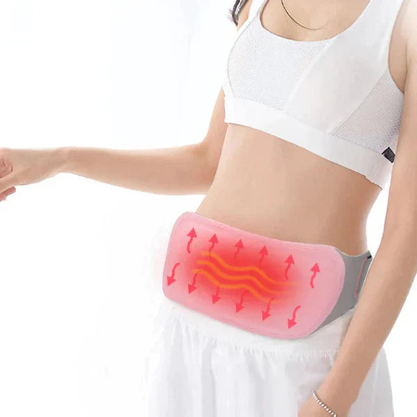 😍40% OFF✅ Cinturón Masajeador Térmico para los Dolores Menstruales MercadoWeb