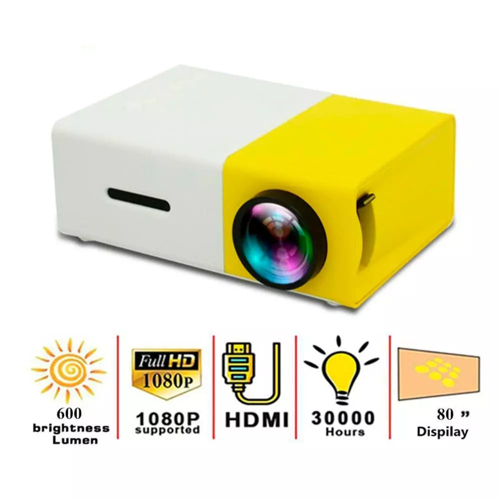 Mini Proyector Portátil Cine Smart HD - 🎥🌟 MercadoWeb