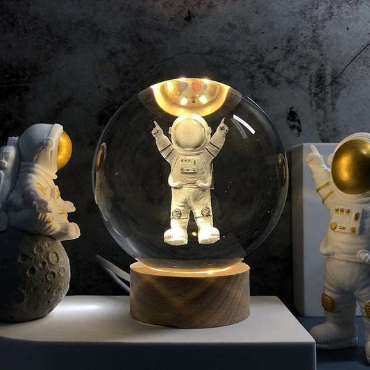 😱62% OFF Lámpara Cristal Con Motivos MercadoWeb