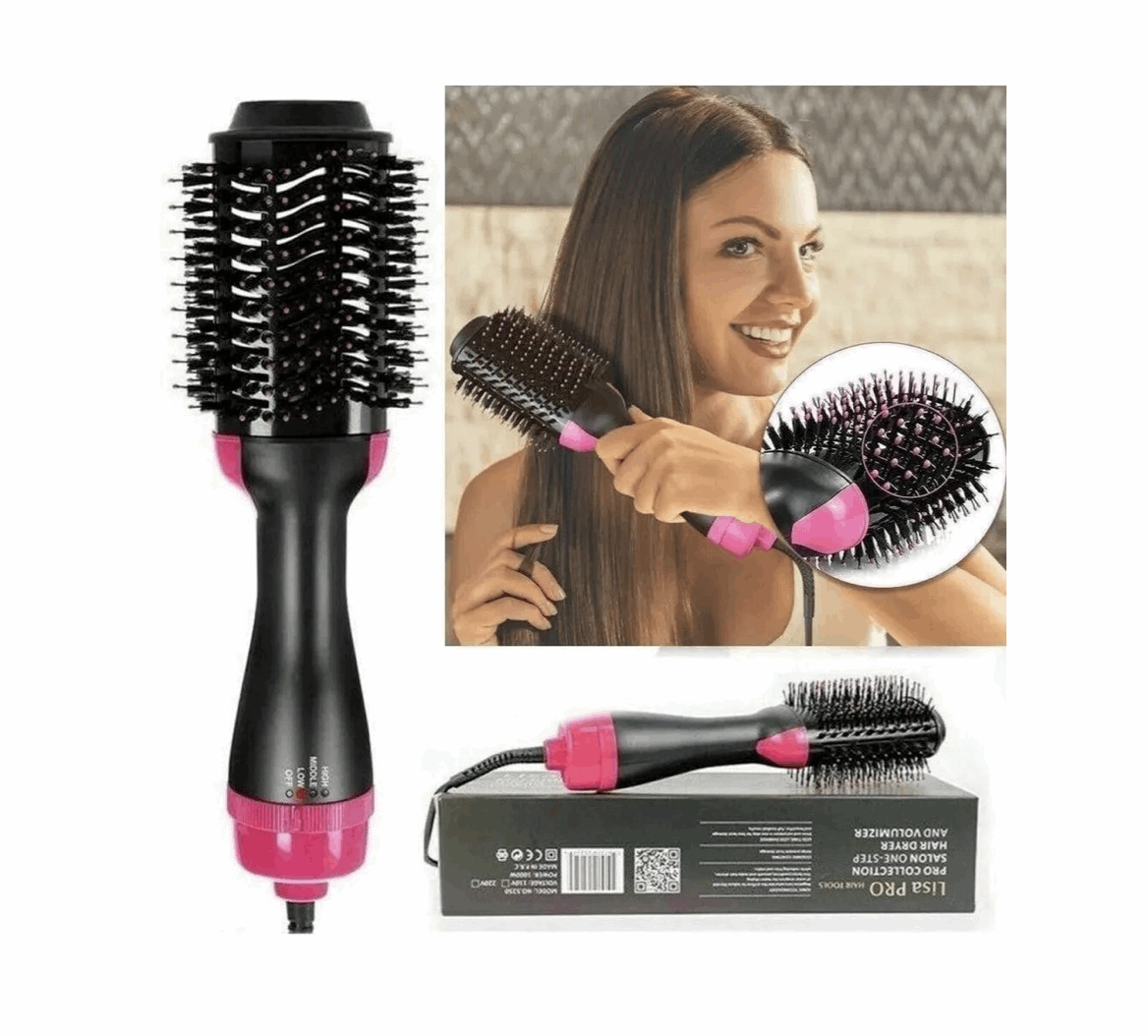 CEPILLO SECADOR GIRATORIO PARA CABELLO MercadoWeb