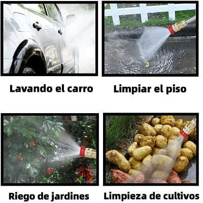 🚿Combo Aspiradora + Hidro Lavadora Portátil Doble Potencia: ¡Con Batería Extra Gratis! 🎁 MercadoWeb