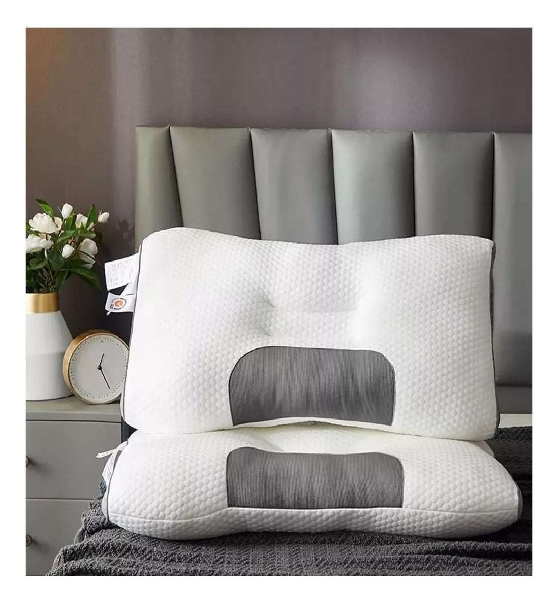 Almohada 3D de Algodón Que Transformará Tus Noches! 🌙 MercadoWeb