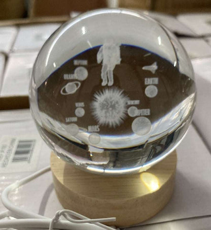 😱62% OFF Lámpara Cristal Con Motivos MercadoWeb