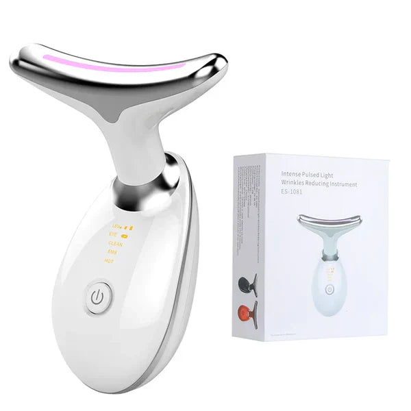 Masajeador Facial Anti Papada con Luz LED! 🌟 MercadoWeb