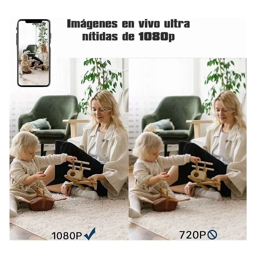 Mini Cámara Espía Hd Wifi 1080p A9 MercadoWeb