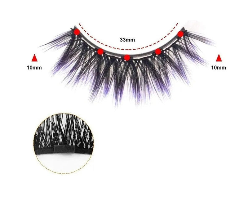 Movie Star Lashes - Pestañas Magnéticas 6D MercadoWeb