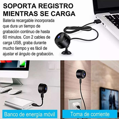 Mini Cámara Espía Hd Wifi 1080p A9 MercadoWeb