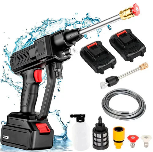 🚿Combo Aspiradora + Hidro Lavadora Portátil Doble Potencia: ¡Con Batería Extra Gratis! 🎁 MercadoWeb