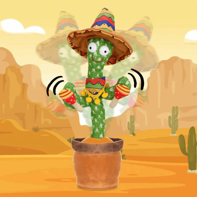 Cactus Bailarin Imita Voz Musical 🌵🕺 MercadoWeb
