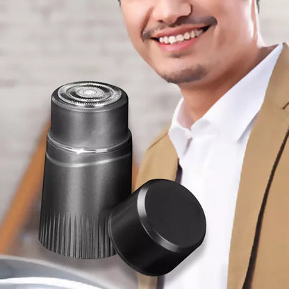 Maquinilla de afeitar eléctrica lavable de bolsillo MercadoWeb