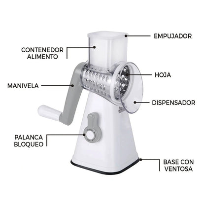 Rallador Multifuncional 3 en 1 - EASY PEELER MercadoWeb