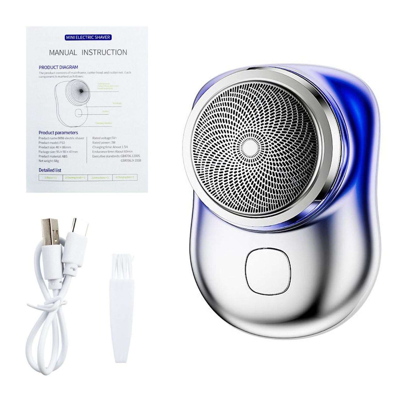 ⚡49%OFF⚡Mini Afeitadora Eléctrica MercadoWeb