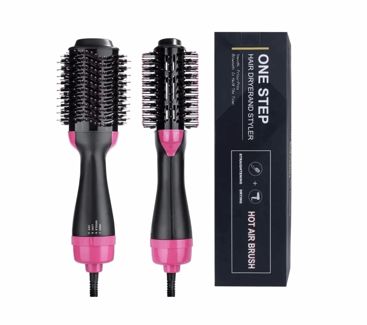 CEPILLO SECADOR GIRATORIO PARA CABELLO MercadoWeb