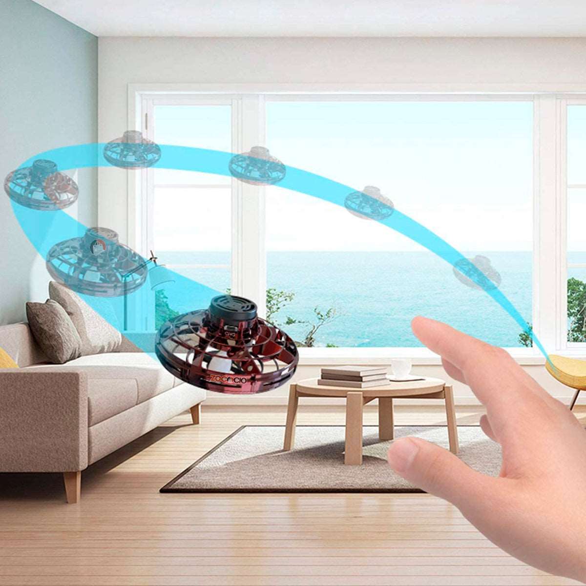 Spinner Volador Trompo Boomerang Juego De Tipo Ovni MercadoWeb