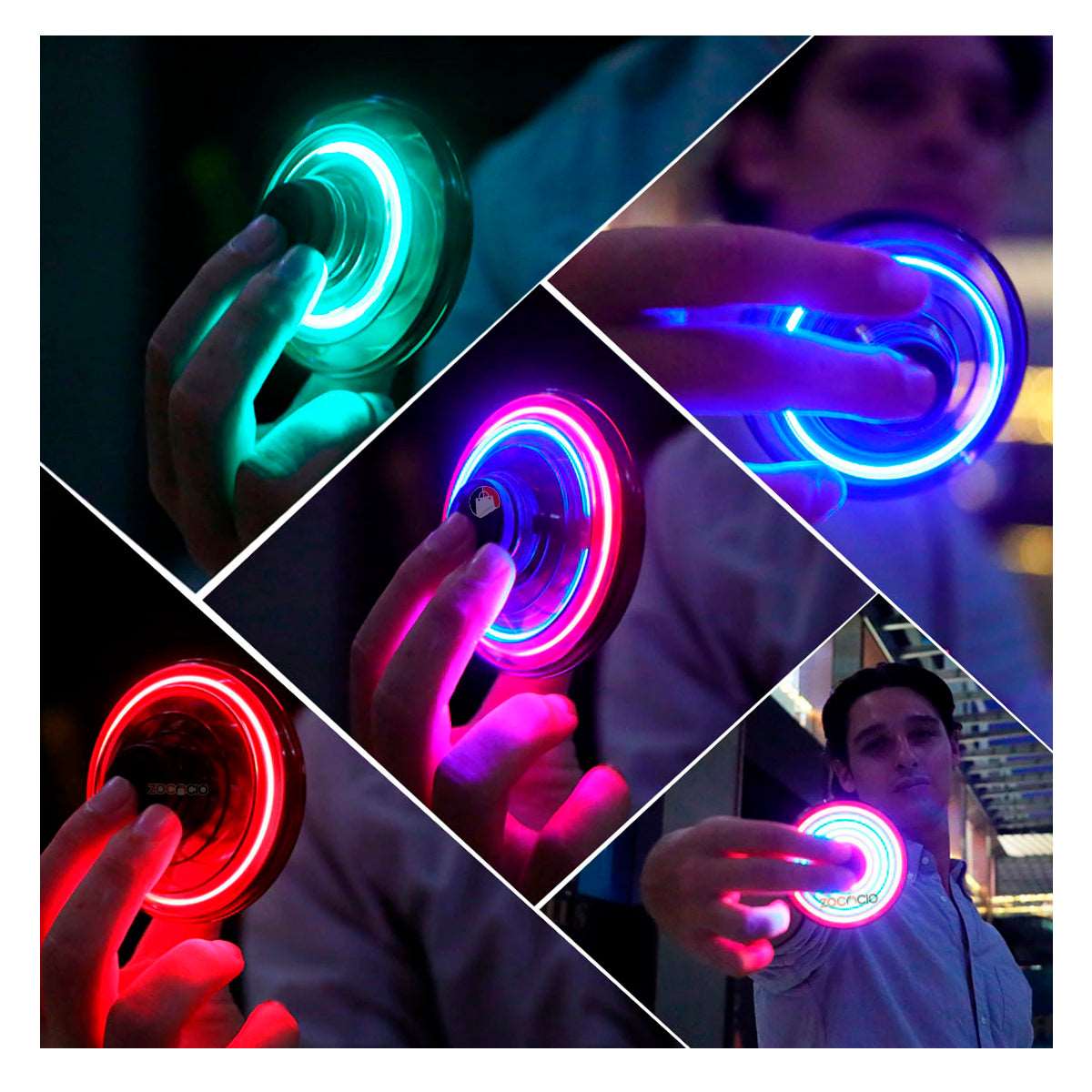 Spinner Volador Trompo Boomerang Juego De Tipo Ovni MercadoWeb