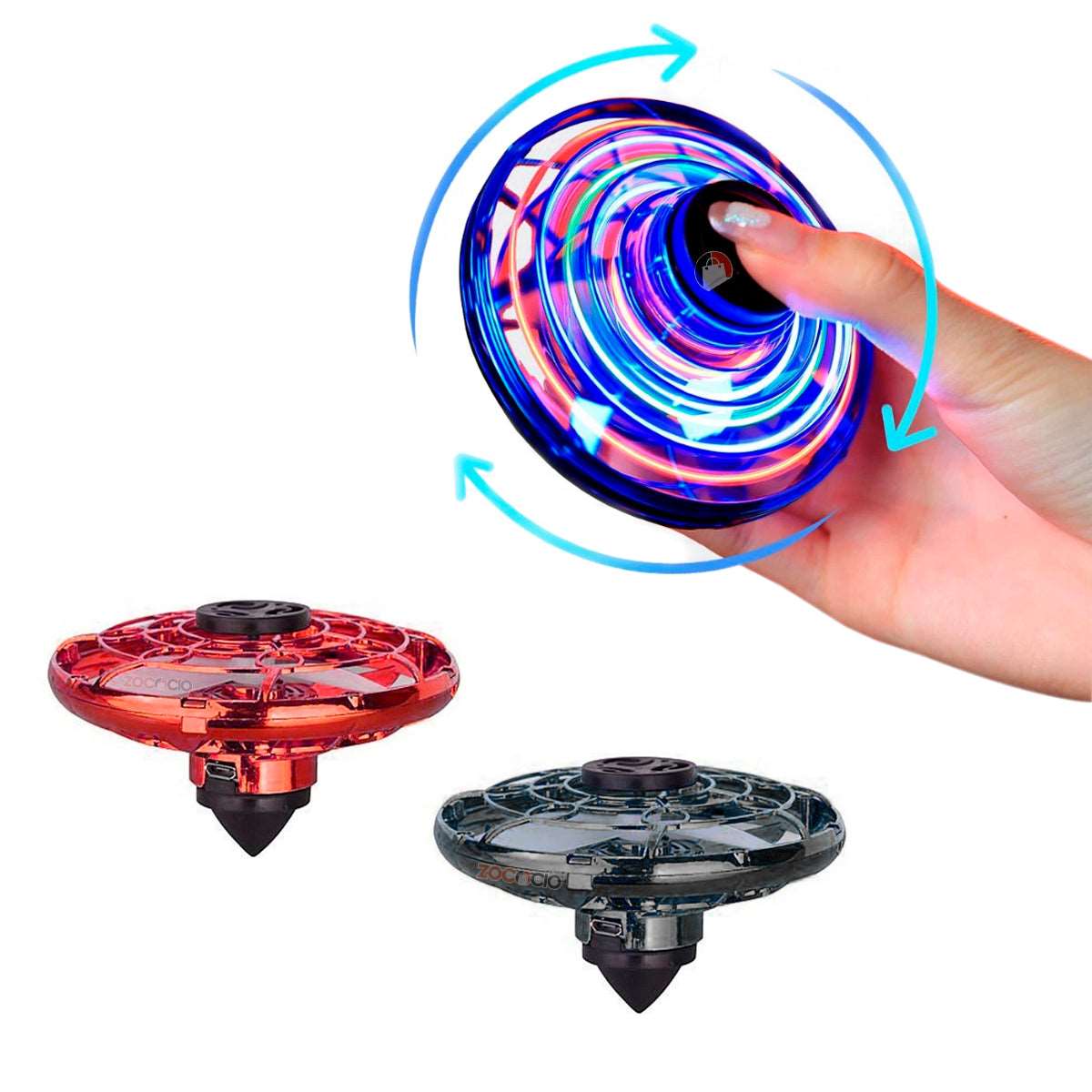Spinner Volador Trompo Boomerang Juego De Tipo Ovni MercadoWeb